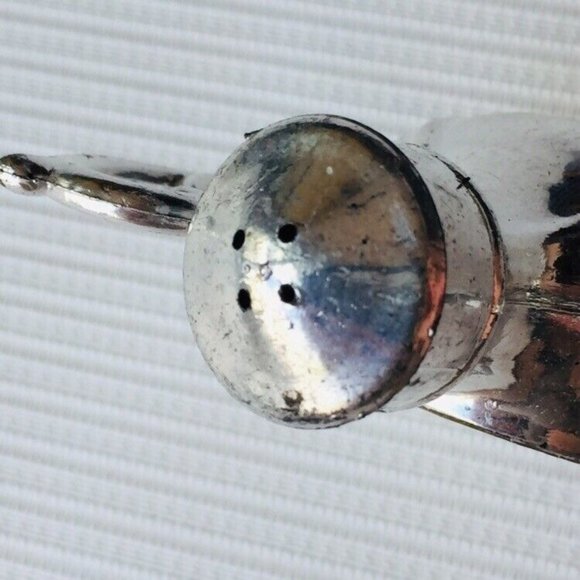 Niagara Falls Mini Teapot Kettle Shape Salt & Pepper Shaker Set Souvenir FLAW - Picture 7 of 12